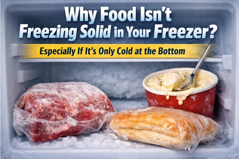 Why My Freezer Is Not Freezing Food Completely